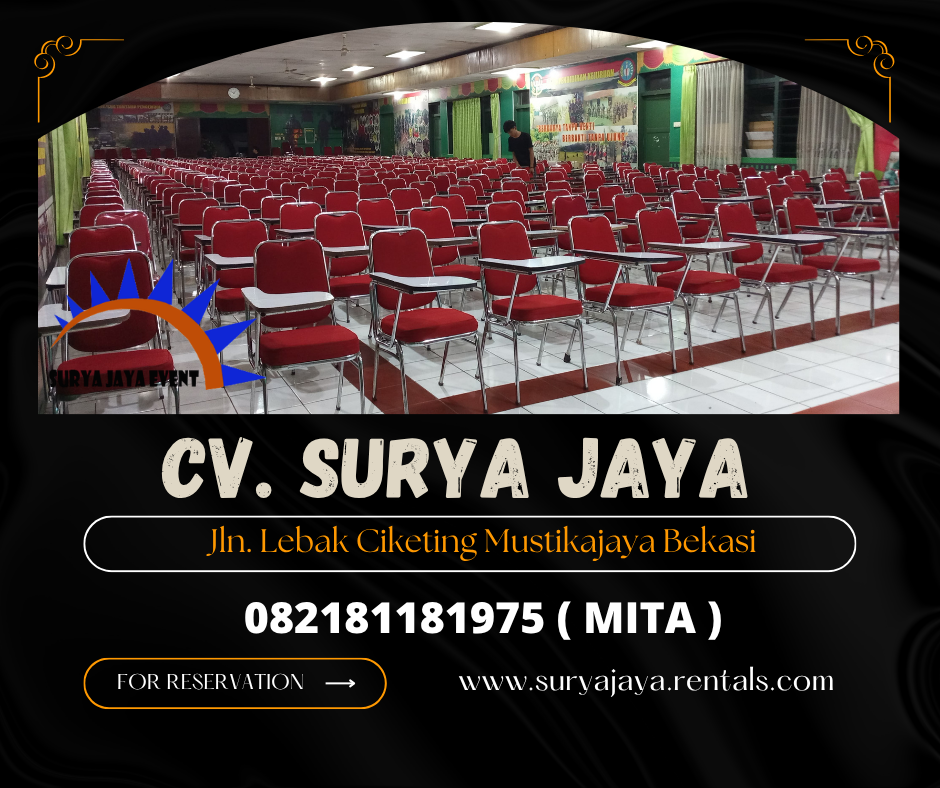 Sewa Kursi Test Lipat Stainless Jakarta