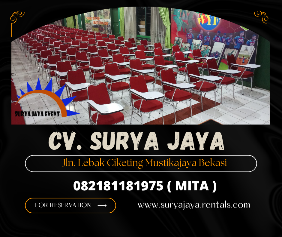 Sewa Kursi Test Lipat Stainless Jakarta