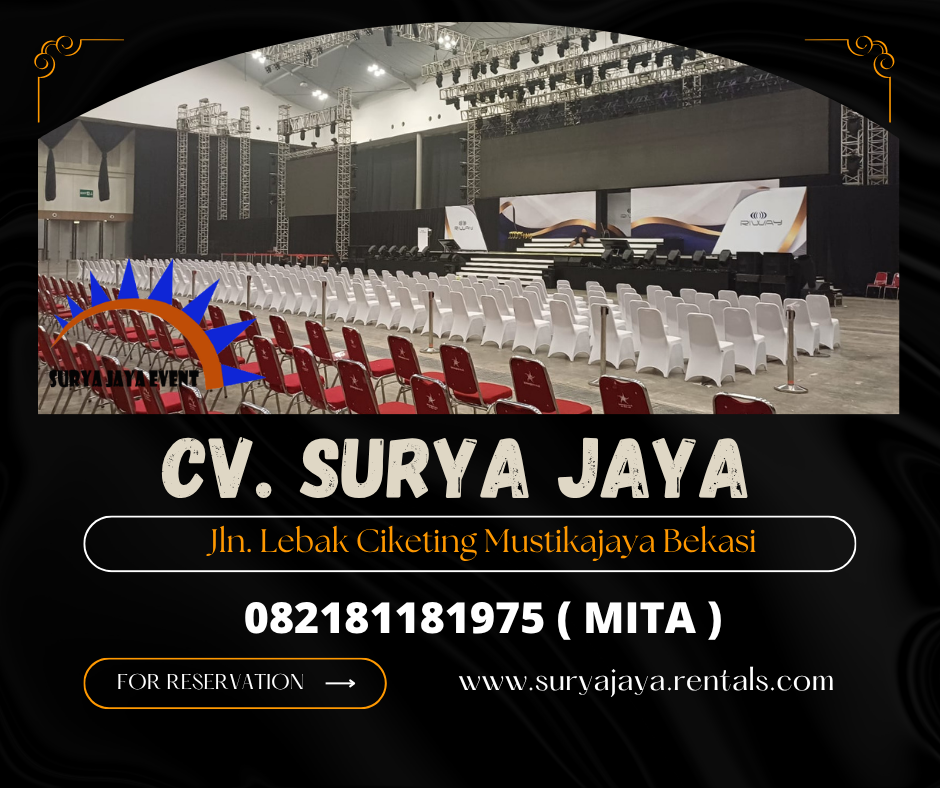 Sewa Kursi Event Polos Dan Bercover Siap Kirim Area Jabodetabek