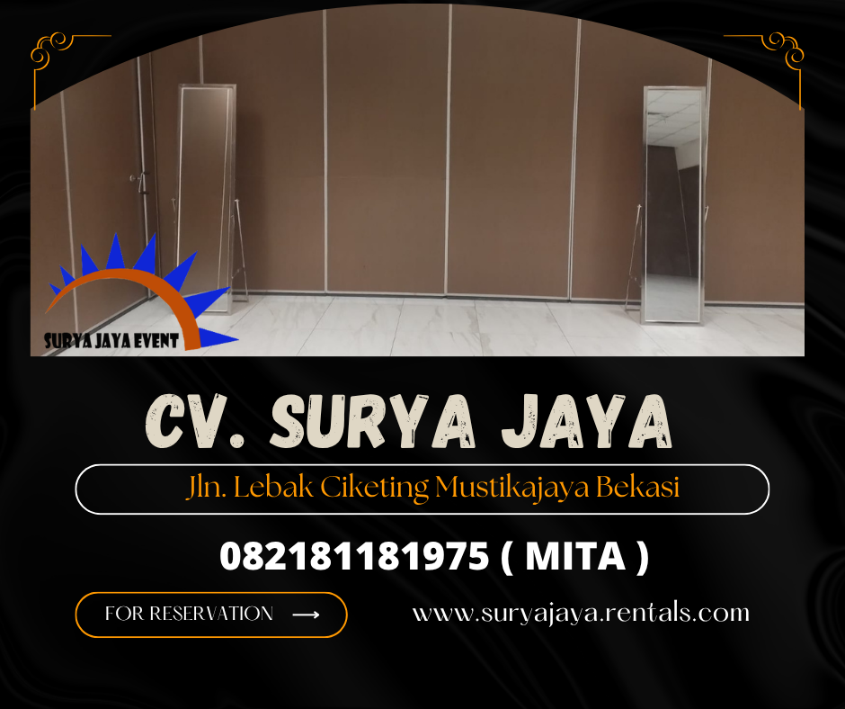 Rental Cermin Frame Stainless Full Body Area Jakarta