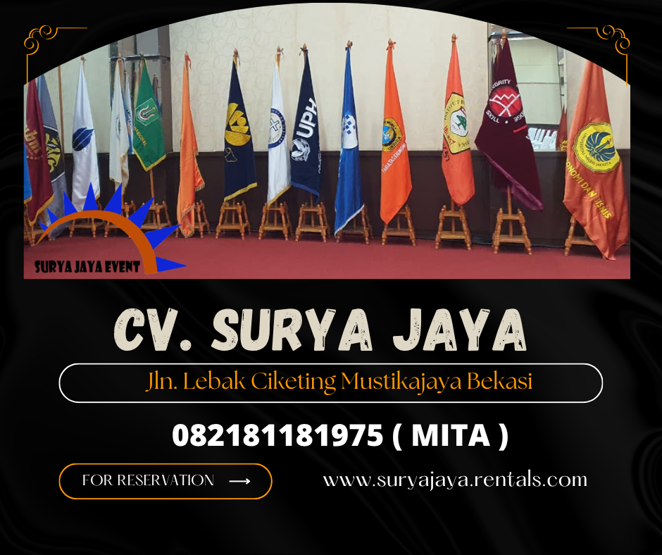 Rental Tiang Bendera VIP Kayu Dan Tiang Bendera Stainless Bogor