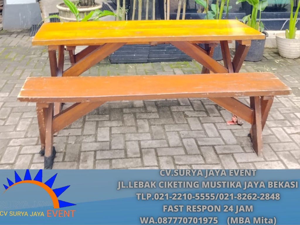 Jasa Sewa Meja Kursi Taman Menteng Jakarta Pusat