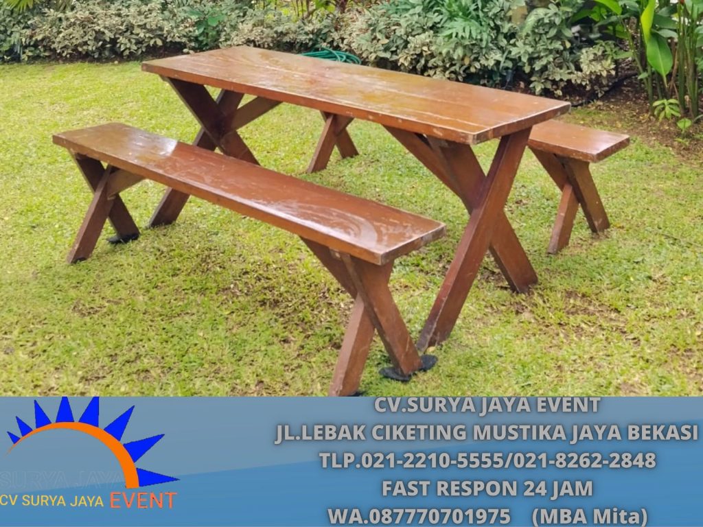 Jasa Sewa Meja Kursi Taman Menteng Jakarta Pusat