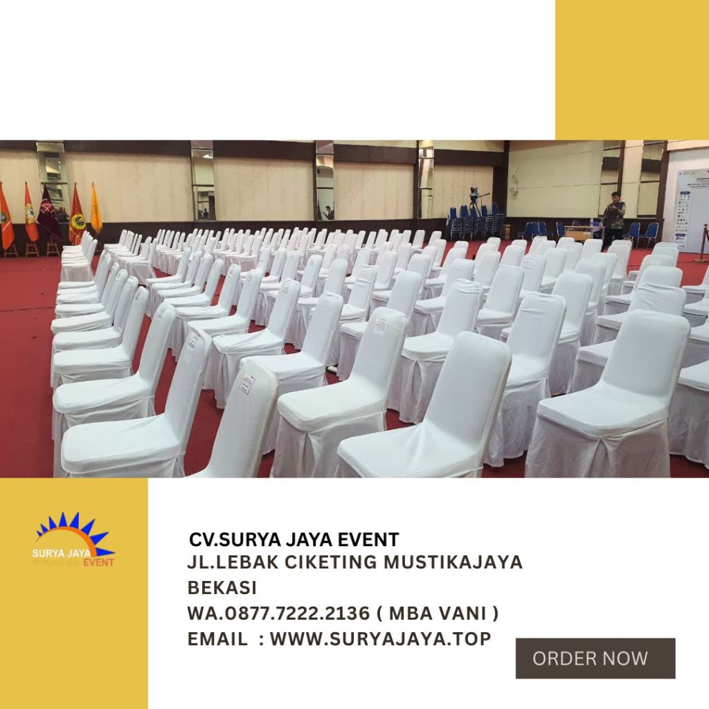 Sewa Kursi Futura Cover Rumbai Putih Jakarta