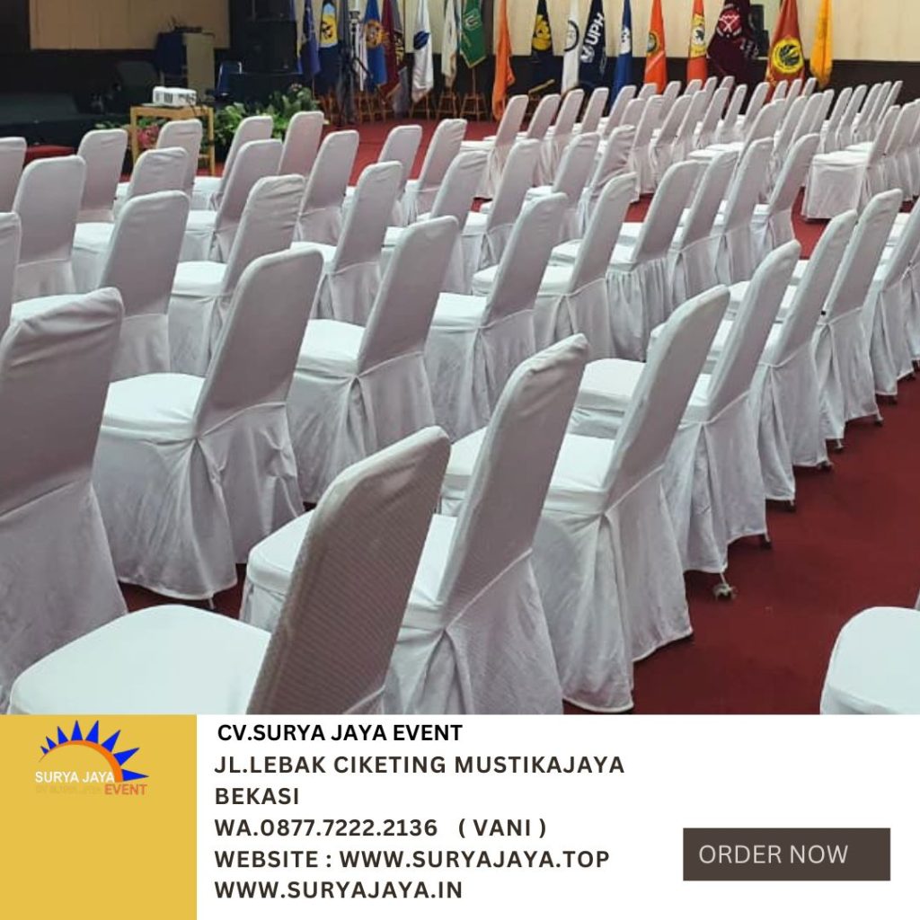 Sewa Kursi Futura Cover Rumbai Putih Jakarta