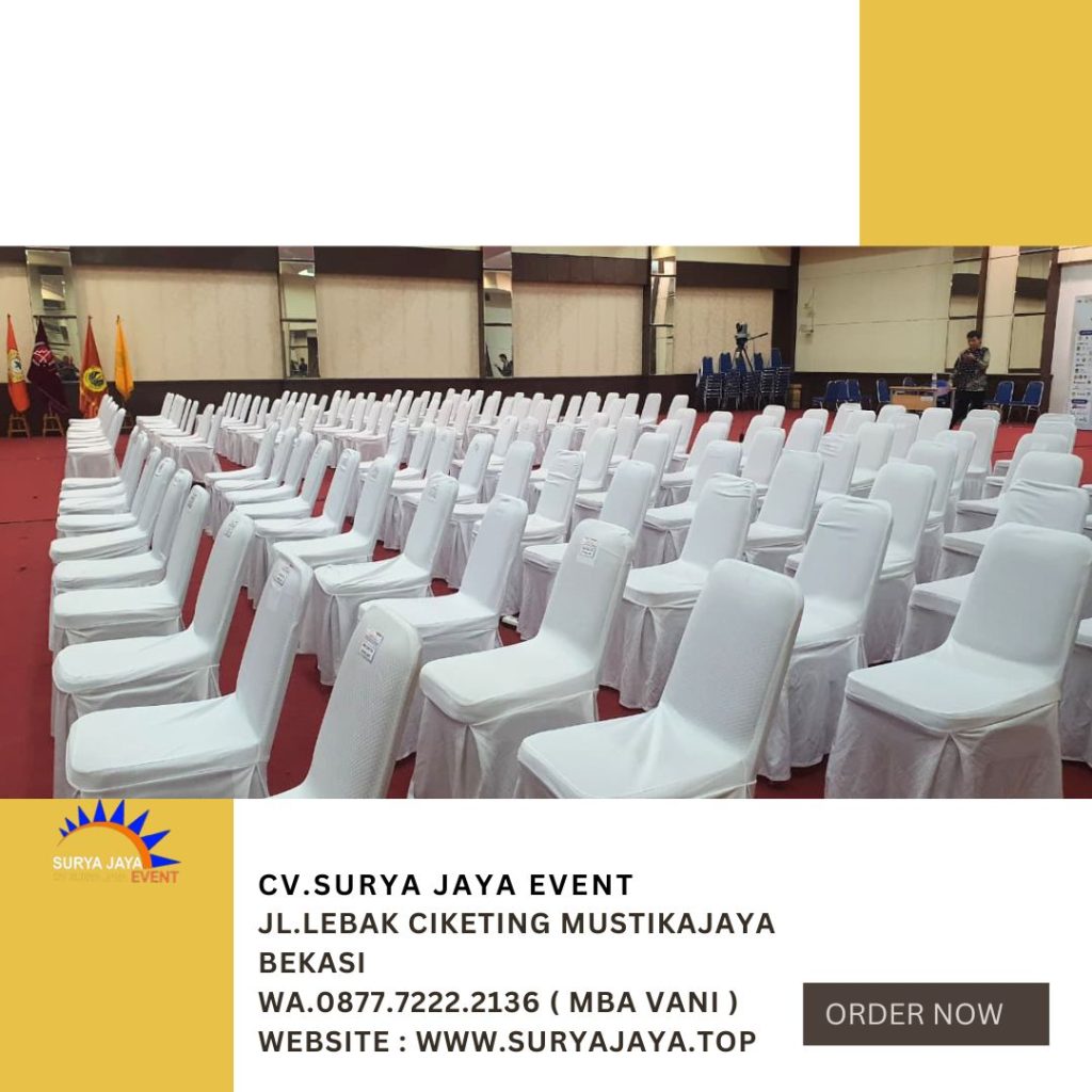 Sewa Kursi Futura Cover Rumbai Putih Jakarta