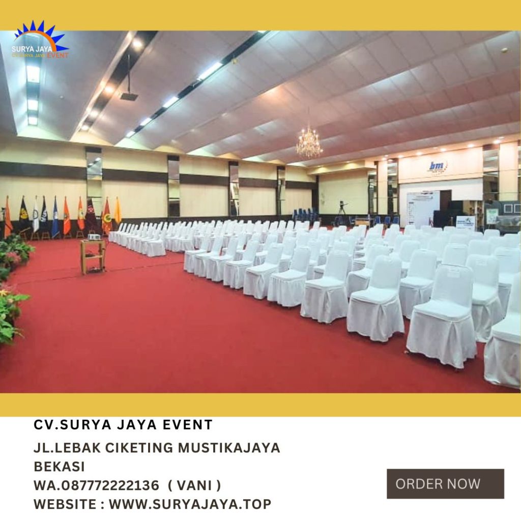 Sewa Kursi Futura Cover Rumbai Putih Jakarta