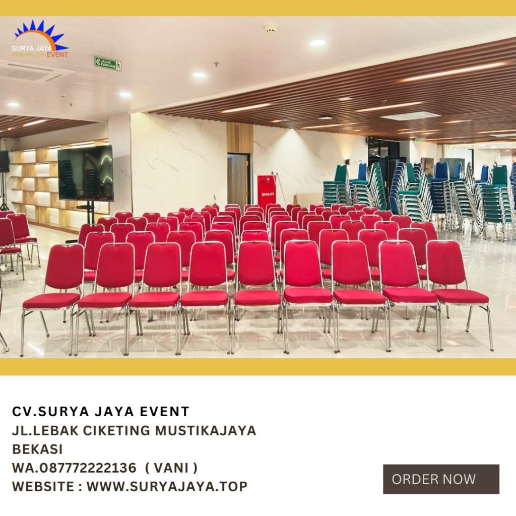 Sewa Kursi Futura Polos Tanpa Cover Cikini Jakpus