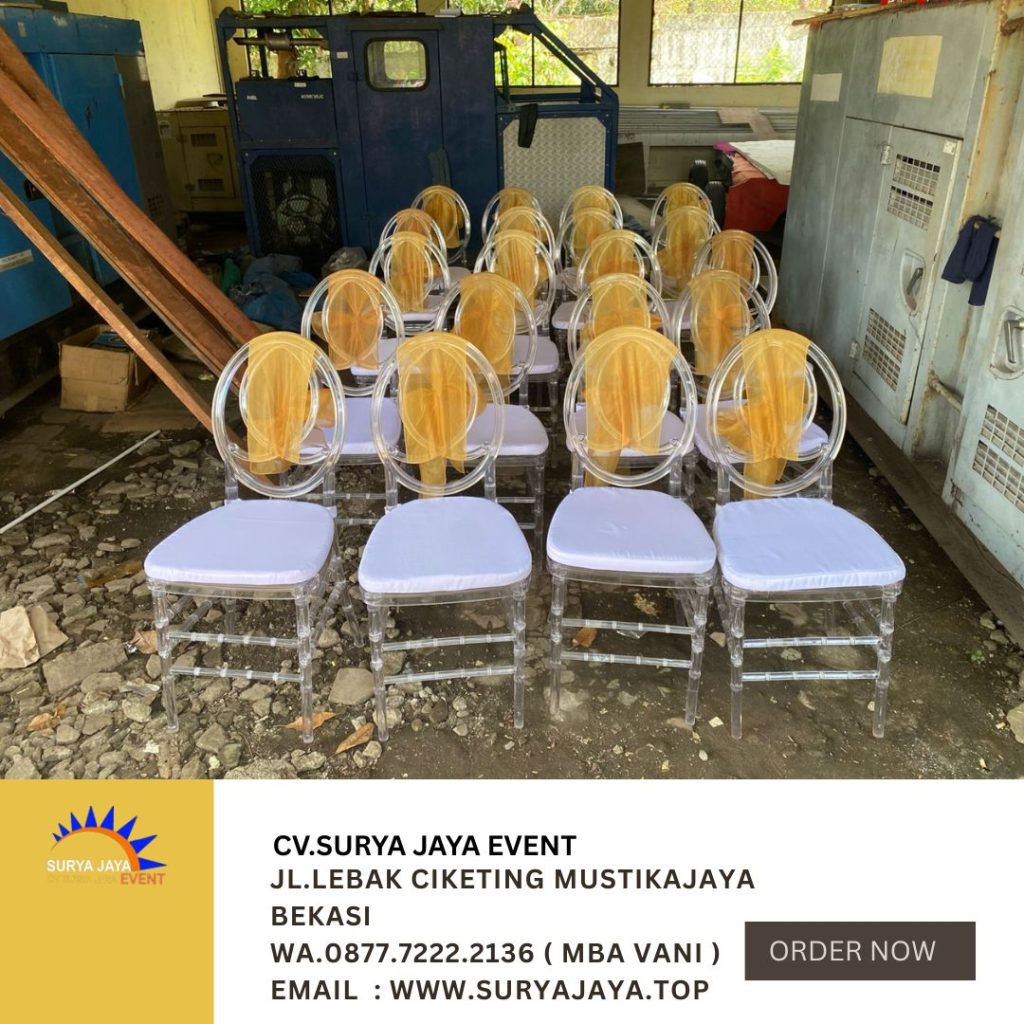 Sewa Kursi Olivia Acrylic Area Ciledug Tangerang