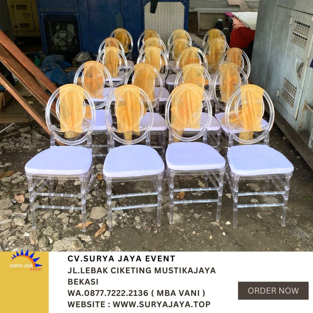 Sewa Kursi Olivia Acrylic Area Ciledug Tangerang