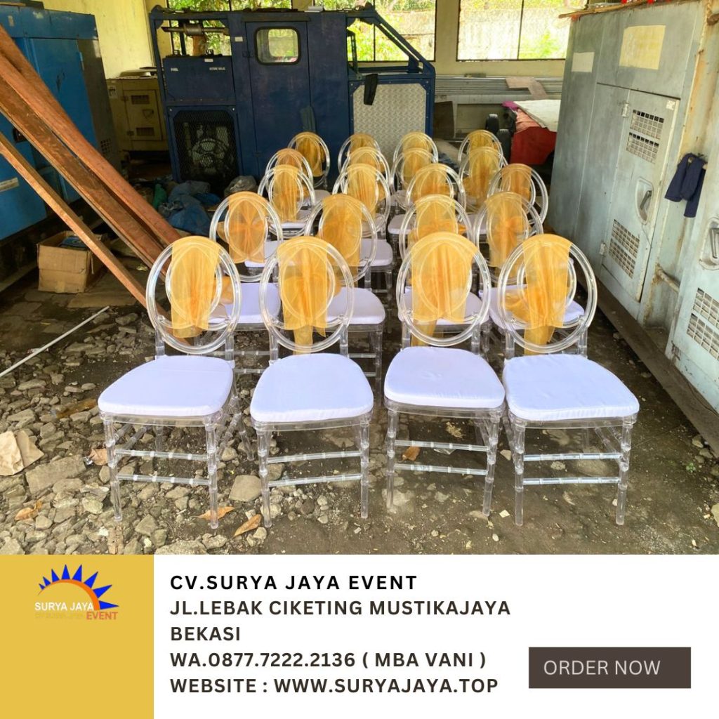 Sewa Kursi Olivia Acrylic Area Ciledug Tangerang