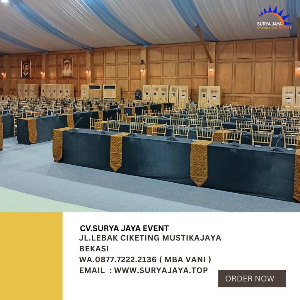 Sewa Meja Ibm,Kursi Vip Tiffany Gold Event Istana Merdeka