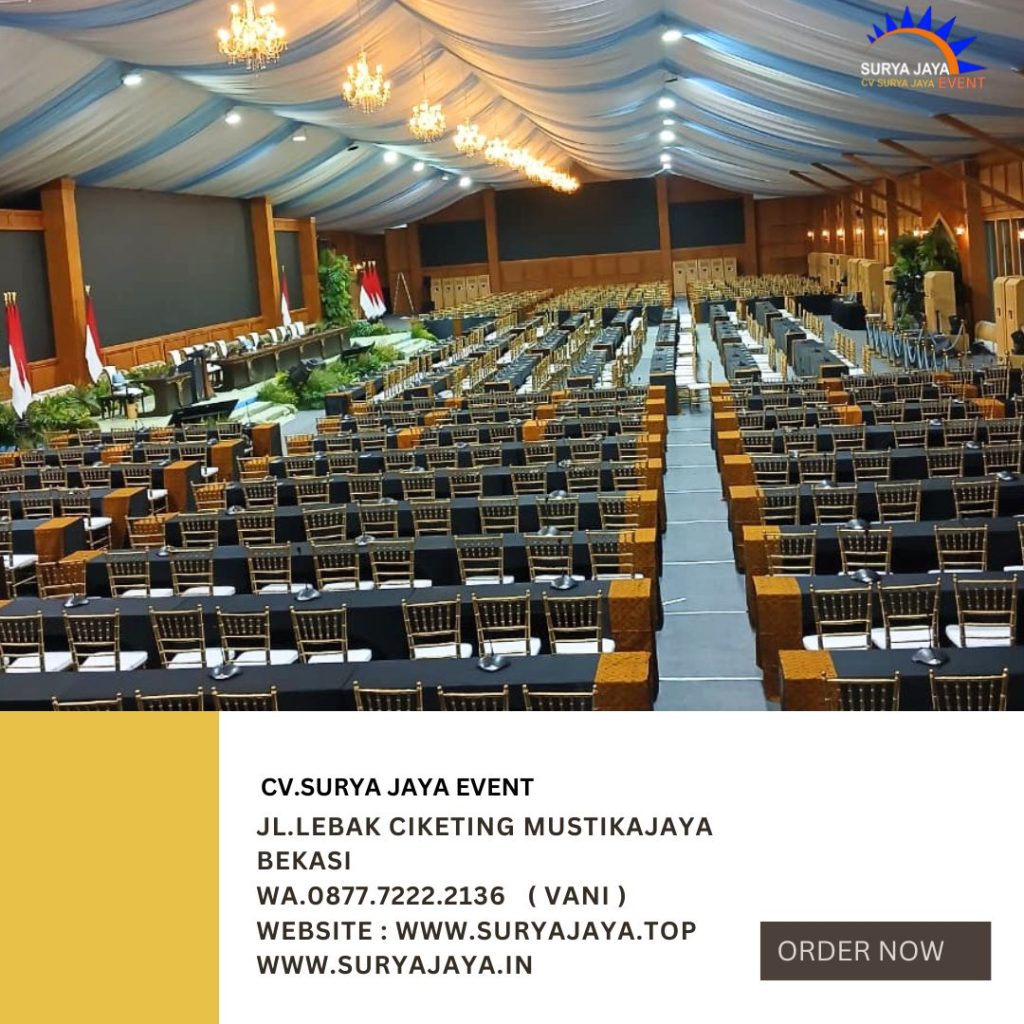 Sewa Meja Ibm,Kursi Vip Tiffany Gold Event Istana Merdeka