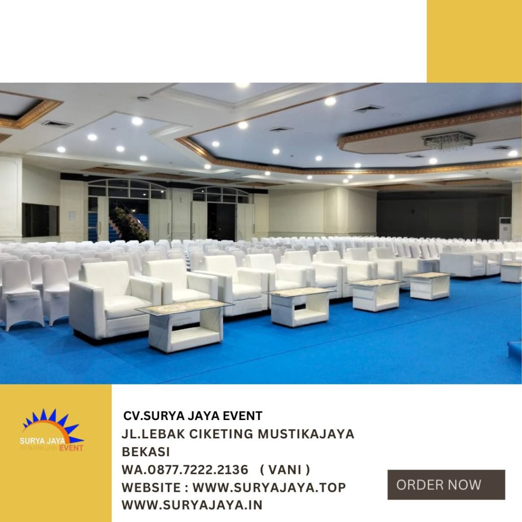 Sewa Sofa,Meja VIP Kaca Dan Kursi Futura Area Jakarta
