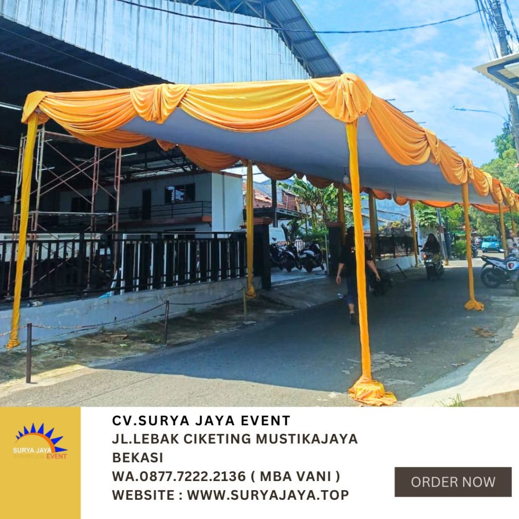 Sewa Tenda Plafon Poni Gold Di Kedaung Kaliangke Cengkareng Jakbar