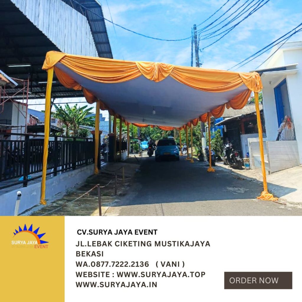 Sewa Tenda Plafon Poni Gold Di Kedaung Kaliangke Cengkareng Jakbar