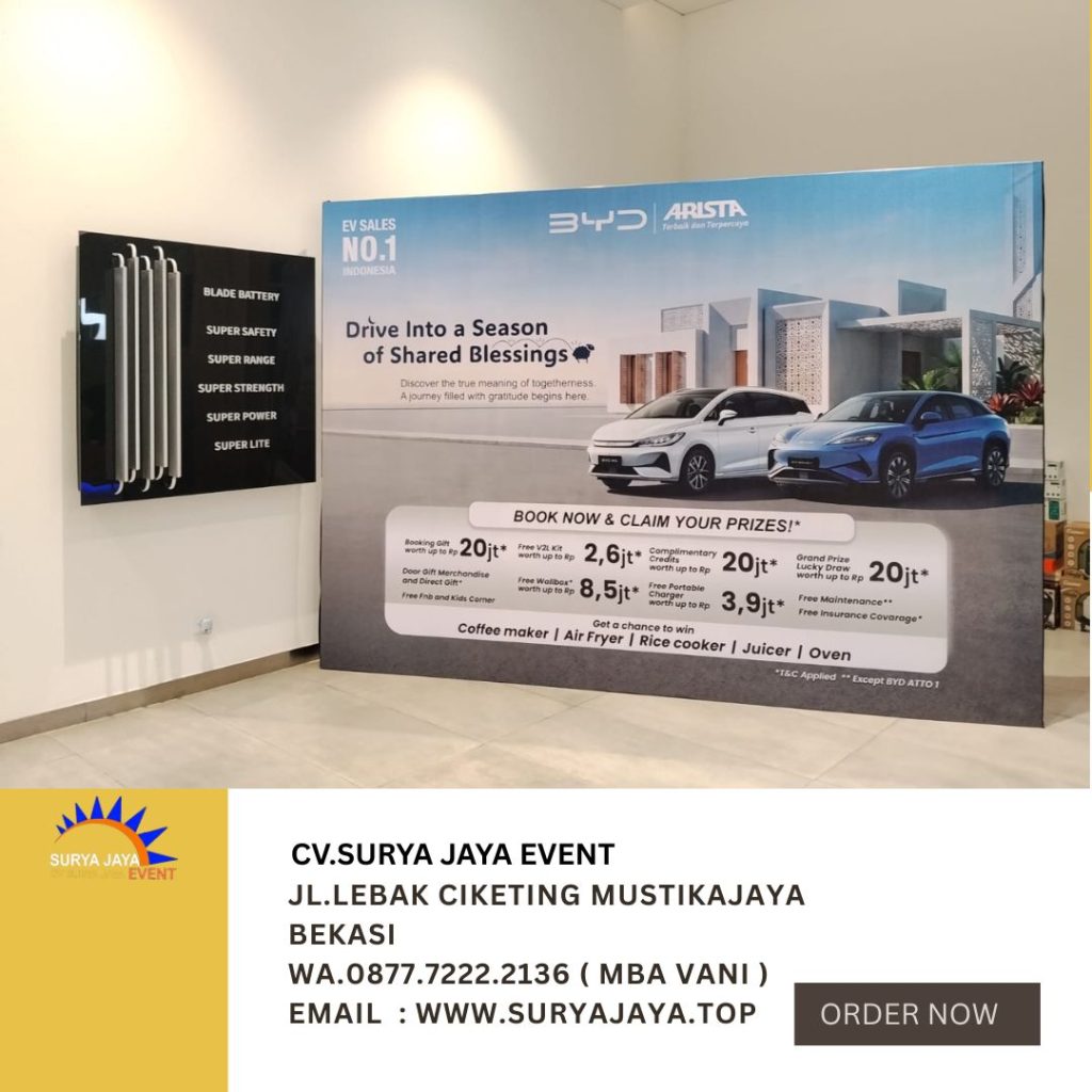 Jasa Sewa Backdrop Event Area Jakarta