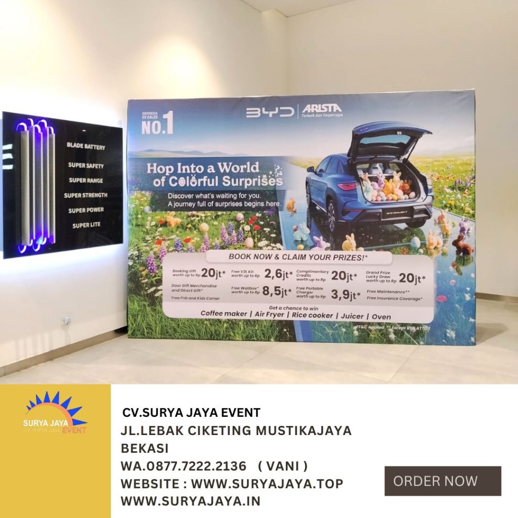 Jasa Sewa Backdrop Event Area Jakarta