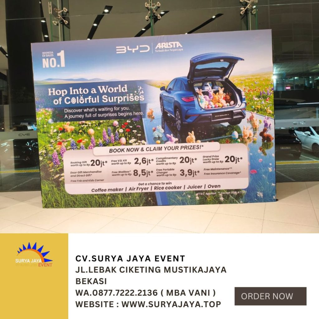 Jasa Sewa Backdrop Event Area Jakarta