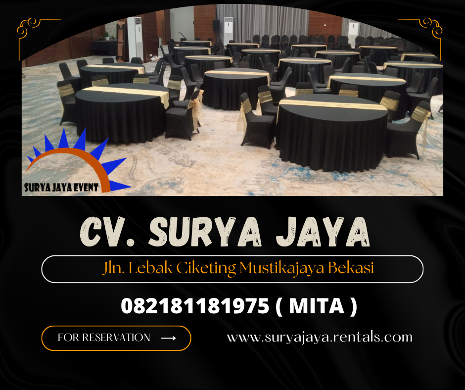 MENYEWAKAN BUNDAR DAN KURSI WILAYAH JAKARTA 