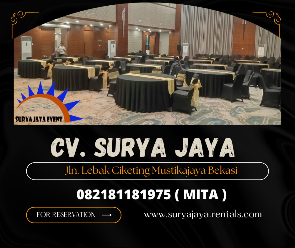 MENYEWAKAN BUNDAR DAN KURSI WILAYAH JAKARTA 