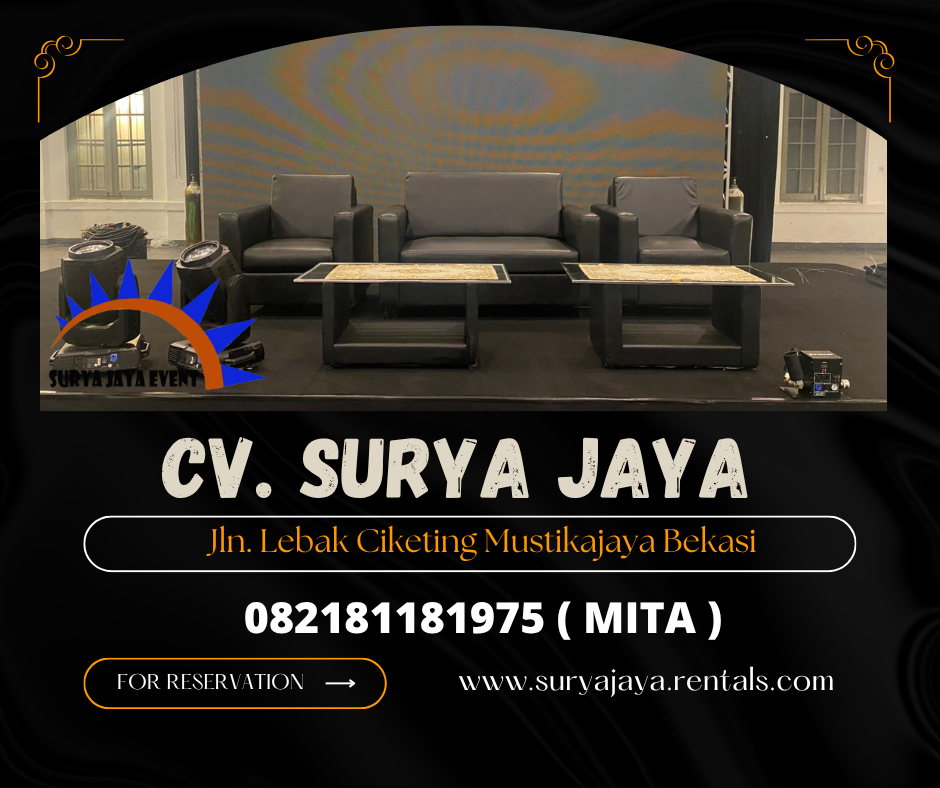 GUDANG SEWA SOFA KOTAK MINIMALIS HARGA EKONOMIS JAKARTA