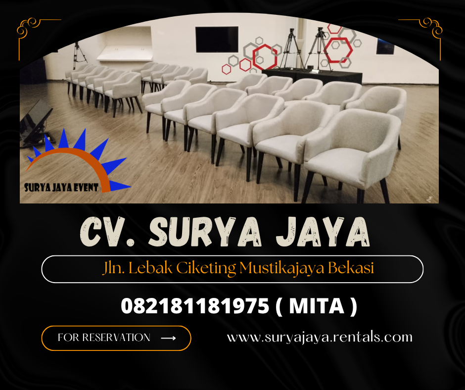 Rental Kursi Sofa Studio Area Jl.Gatot Subroto Jaksel