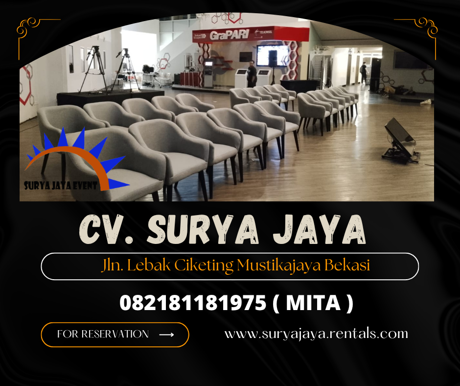 Rental Kursi Sofa Studio Area Jl.Gatot Subroto Jaksel