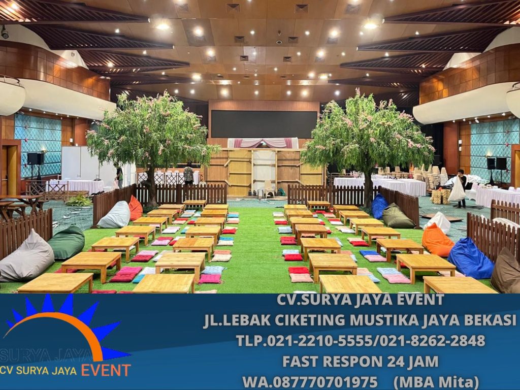 Sewa Meja Dan Bantal Lesehan Jakarta Selatan