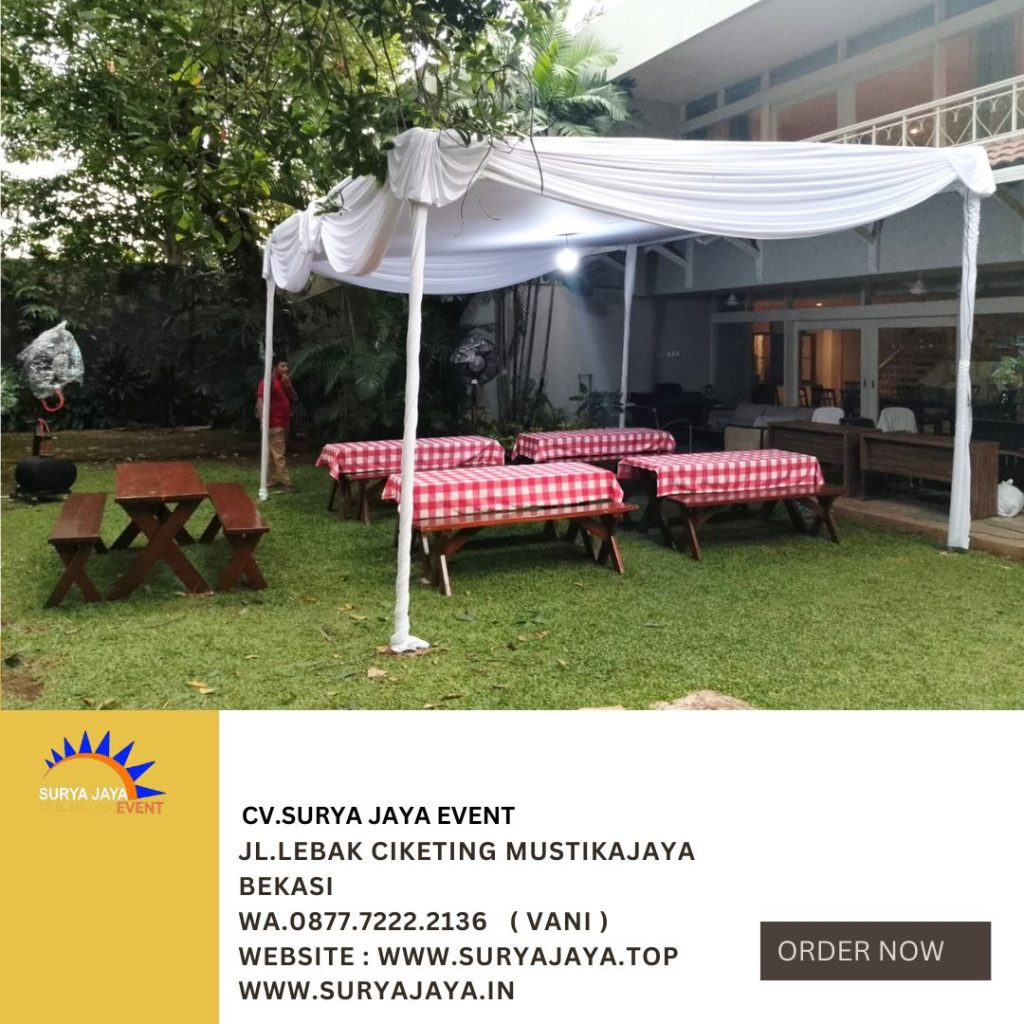 Rental TENDA PLAFON PUTIH Area grand wisata Bekasi