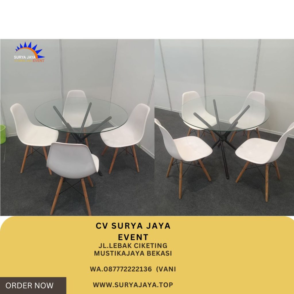 Sewa KURSI SCRAMBLE DAN MEJA DEALING Di JCC Jakpus