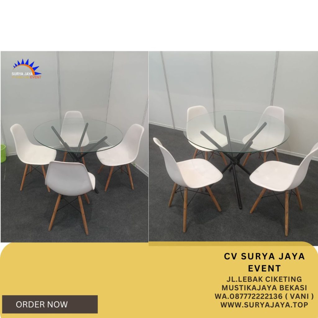 Sewa KURSI SCRAMBLE DAN MEJA DEALING Di JCC Jakpus