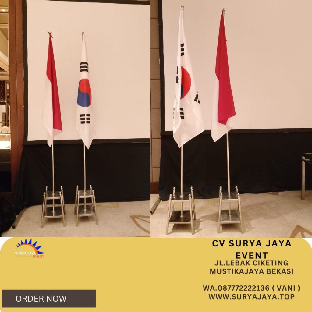 Sewa Tiang Bendera stainless Jakpus