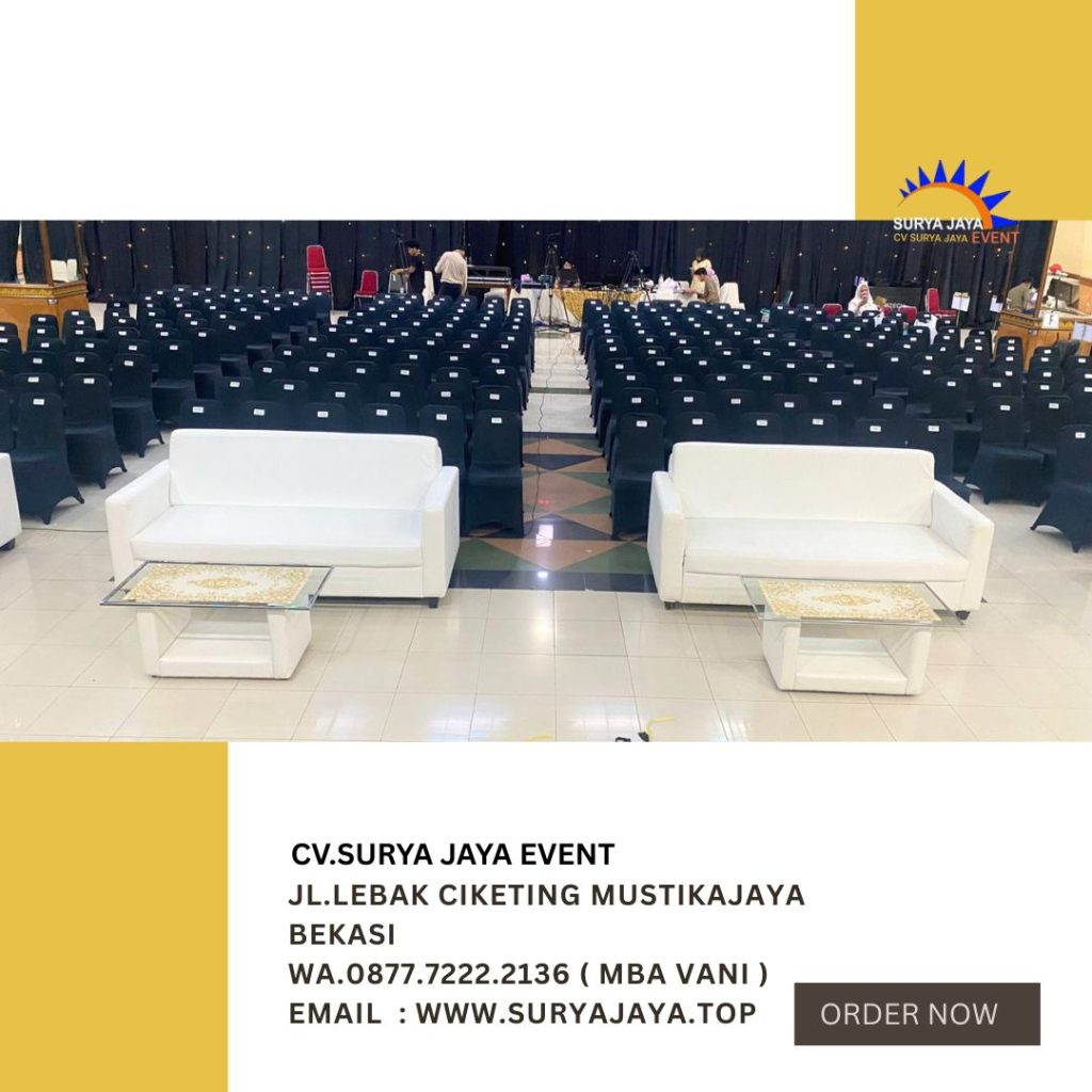 Sewa kursi cover stretch, sofa single,Sofa Double bintaro