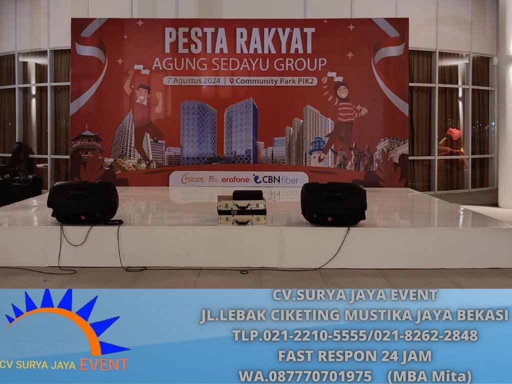 Sewa BACKDROP PANGGUNG MELAMINTO PUTIH Jakarta barat