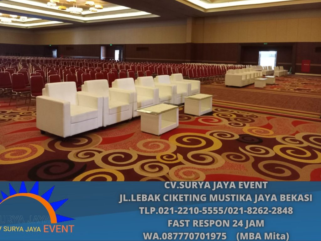 Sewa Kursi Event Futura,Sofa Putih Jakarta