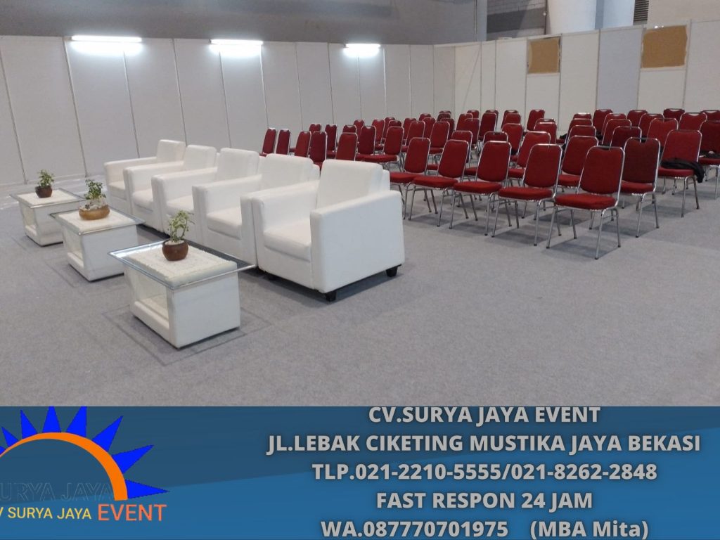 Sewa Kursi Event Futura,Sofa Putih Jakarta