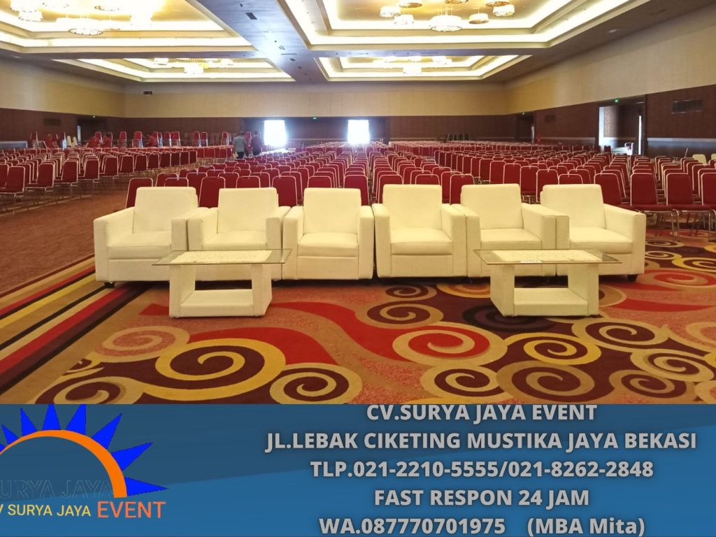 Sewa Kursi Event Futura,Sofa Putih Jakarta