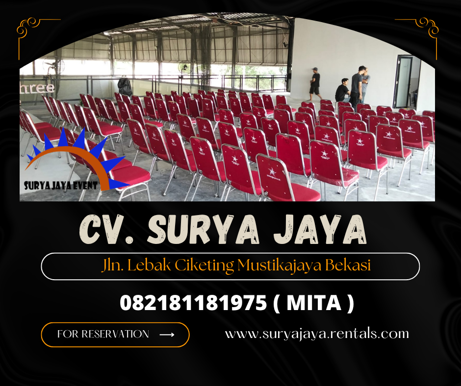 MENYEWAKAN KURSI FUTURA MERAH POLOS DI BOGOR