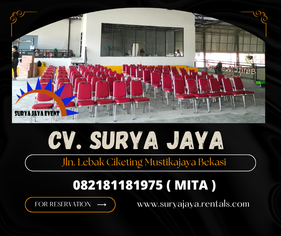 MENYEWAKAN KURSI FUTURA MERAH POLOS DI BOGOR