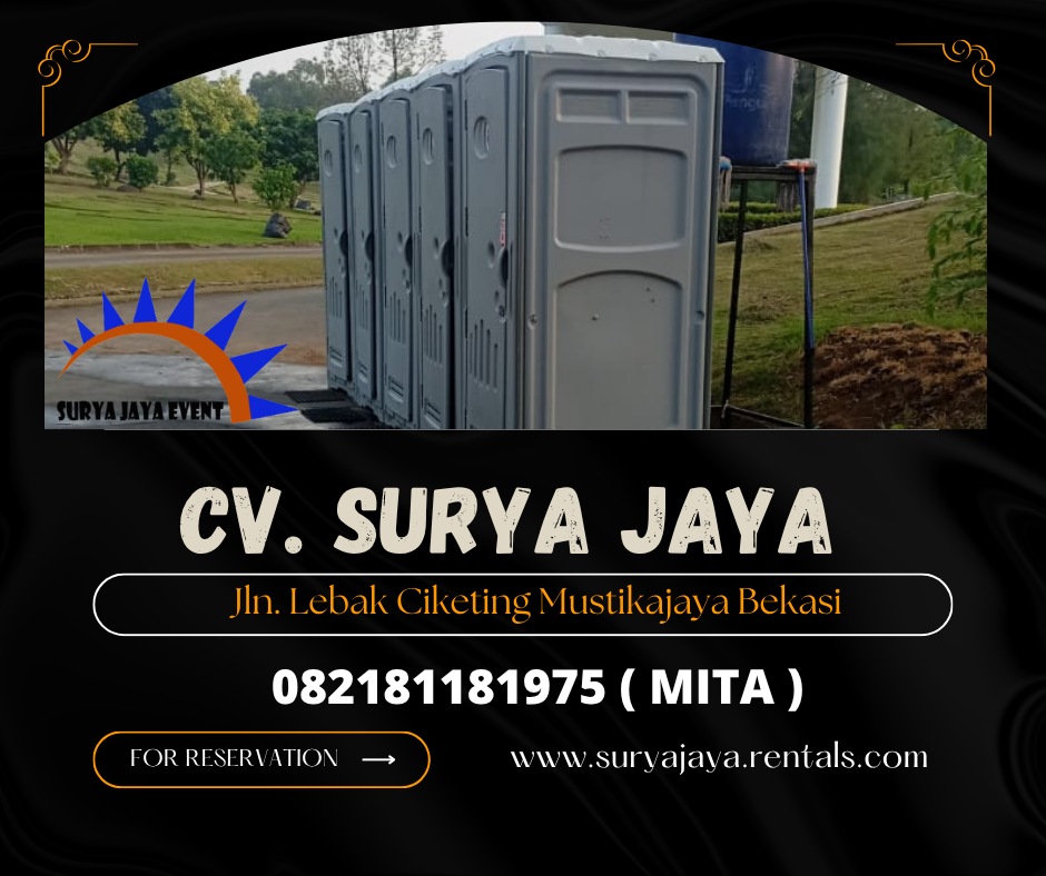 Jual Dan Sewa Toilet Portable Free Ongkir Jakarta