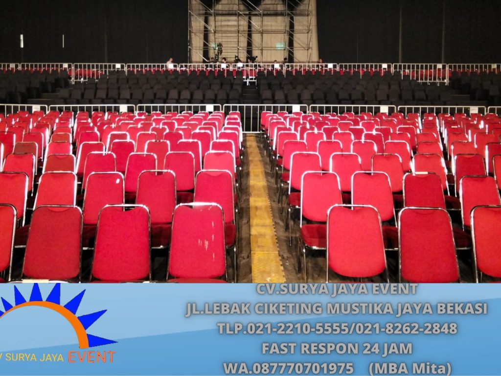 Rental KURSI Event TYPE SUSUN STAINLESS Cimone Tangerang