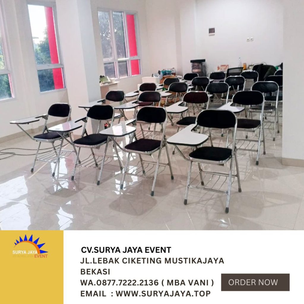 Rental KURSI KULIAH event DI aula Markas TNI bandung