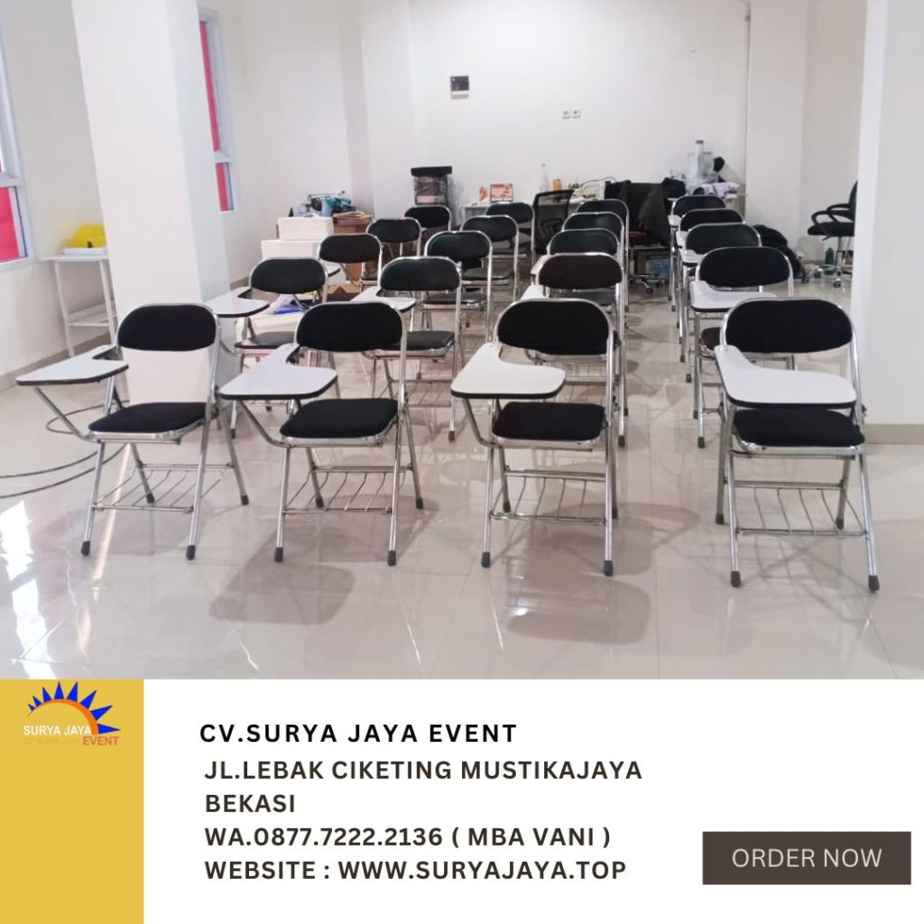 Rental KURSI KULIAH event DI aula Markas TNI bandung