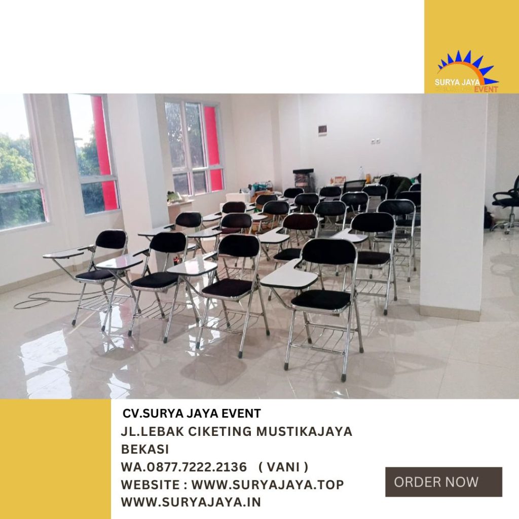 Rental KURSI KULIAH event DI aula Markas TNI bandung