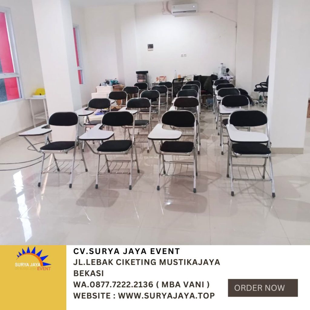Rental KURSI KULIAH event DI aula Markas TNI bandung
