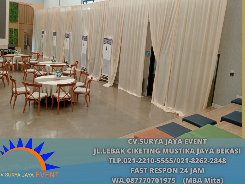 Rental Round Table,Kursi Silang Kayu Jakarta