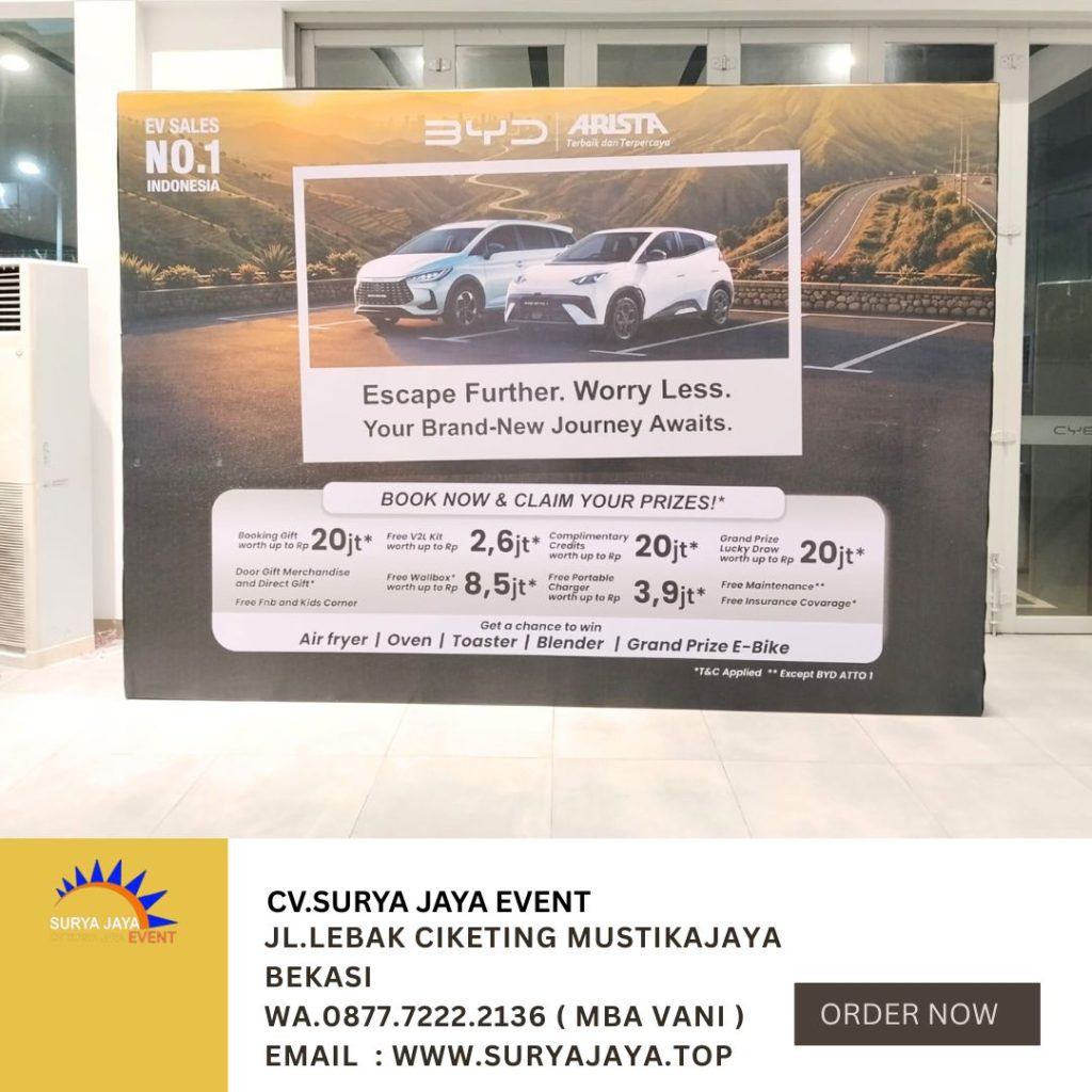 Sewa Backdrop Bermutu Area Jakarta