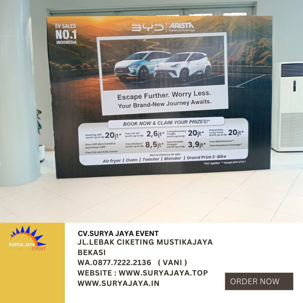 Sewa Backdrop Bermutu Area Jakarta