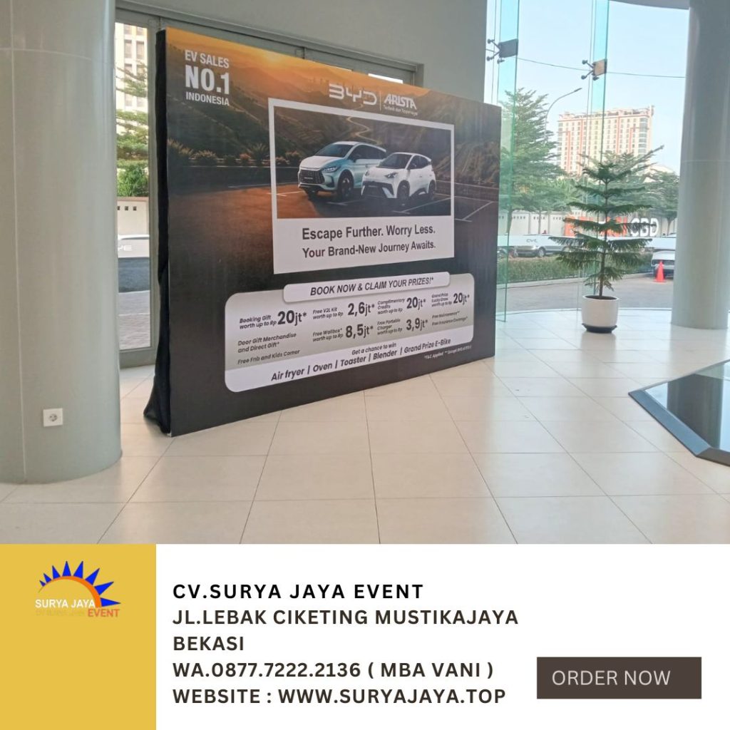 Sewa Backdrop Bermutu Area Jakarta